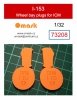 Omask 73208 I-153 wheel bay plugs (for ICM) 1/32
